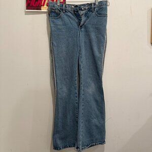 Women's Blue and Navy Jeans